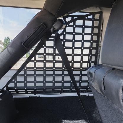 DV8 Offroad Pocketed Rear Window MOLLE Panels for Jeep Wrangler JK 4-Door — image 6