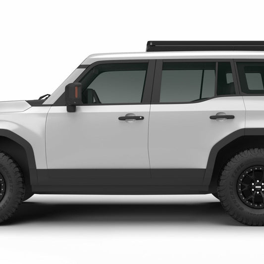 Toyota Land Cruiser with Leitner Designs ACS ROOF no-drill platform roof rack installed