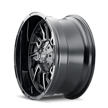 Mayhem Flywheel 8111 20x10 Gloss Black Milled Wheel — image 2