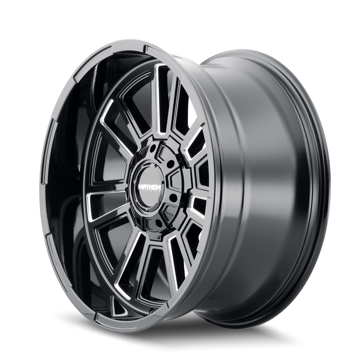 Mayhem Apollo 8115 20x9 Wheel in Gloss Black Milled — image 2
