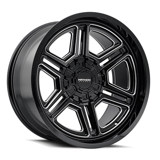 Mayhem Hermosa 8117 20x10 Wheel in Gloss Black Milled — image 1