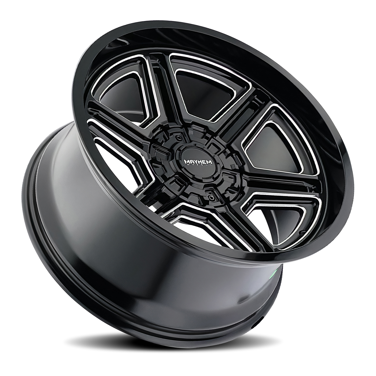 Mayhem Hermosa 8117 20x10 Wheel in Gloss Black Milled — image 2