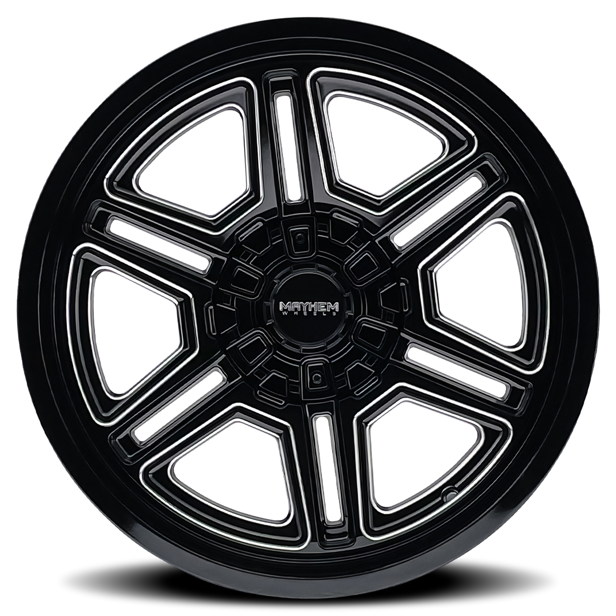 Mayhem Hermosa 8117 20x10 Wheel in Gloss Black Milled — image 3