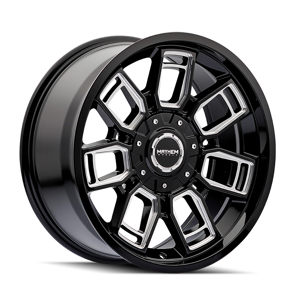 Mayhem Ordinance 8118 20x9 Wheel in Gloss Black Milled — image 1