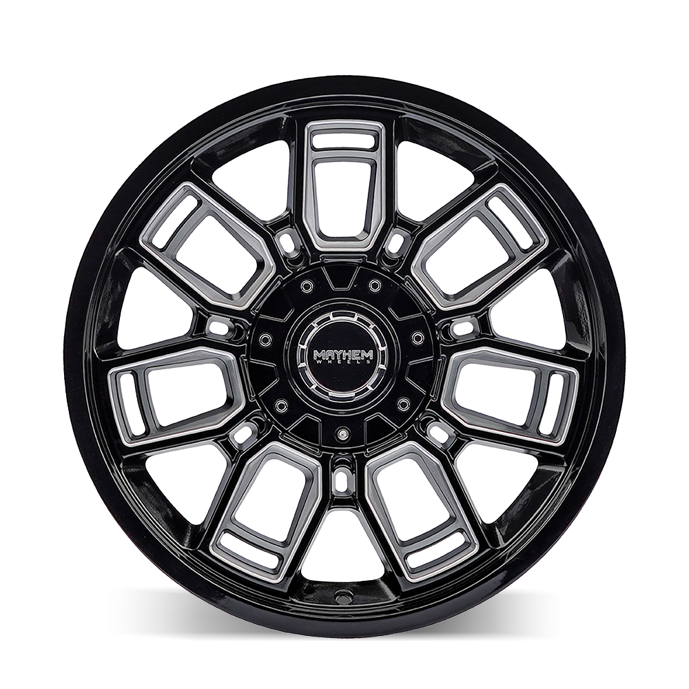 Mayhem Ordinance 8118 20x9 Wheel in Gloss Black Milled — image 3