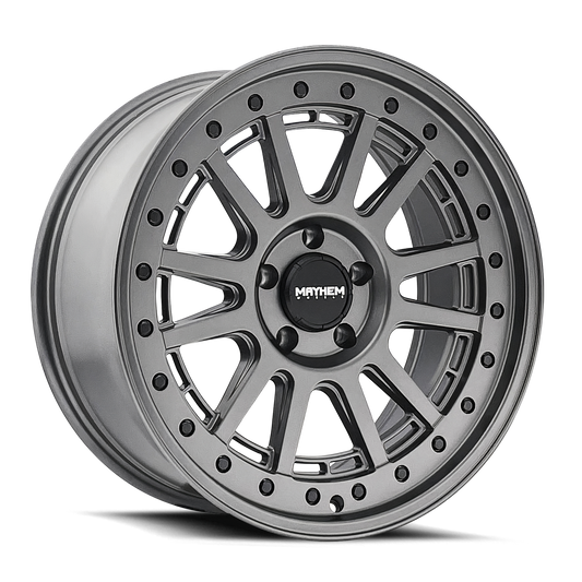 Mayhem Compass 8305 17x9 Wheel in Matte Gunmetal — image 1