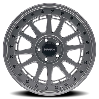 Mayhem Compass 8305 17x9 Wheel in Matte Gunmetal — image 3