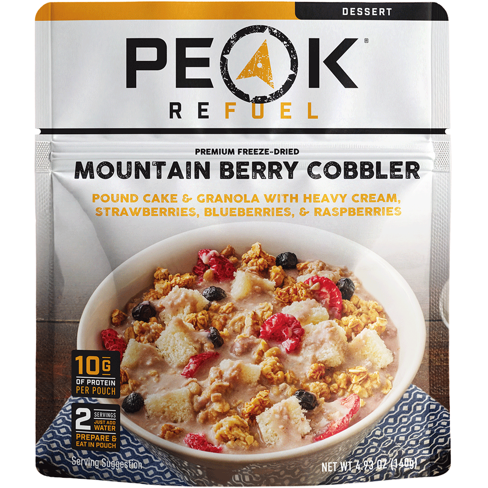 Peak Refuel Mountain Berry Cobbler Freeze-Dried Dessert — image 1