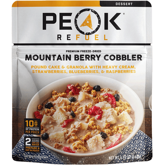Peak Refuel Mountain Berry Cobbler Freeze-Dried Dessert — image 1