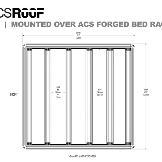ACS ROOF | Over ACS FORGED & CLASSIC Bedrack - Leitner Designs