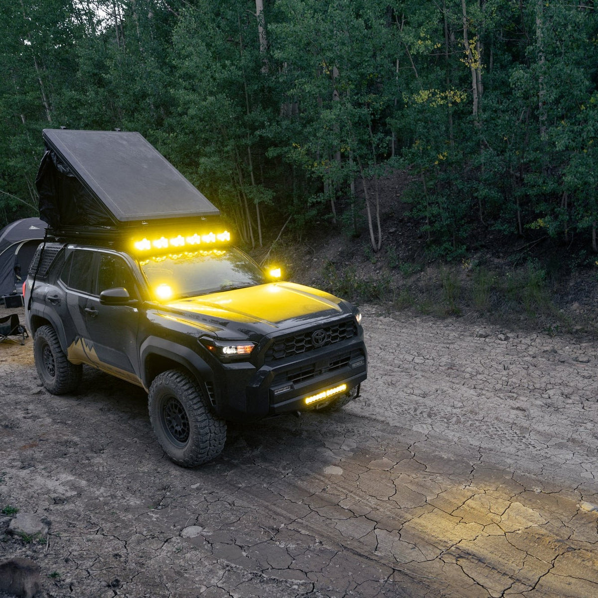 Rago Fabrication LP6 Round Light Mount for Toyota Roof Racks — image 5