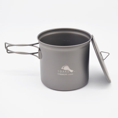 TOAKS Titanium 1100ml Backpacking Pot — image 2