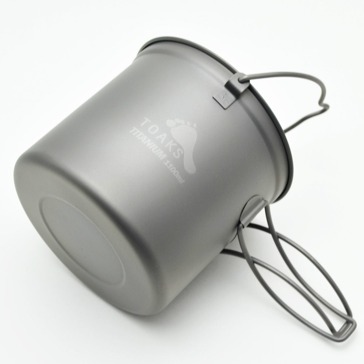 TOAKS Titanium 1100ml Backpacking Pot with Bail Handle — image 3