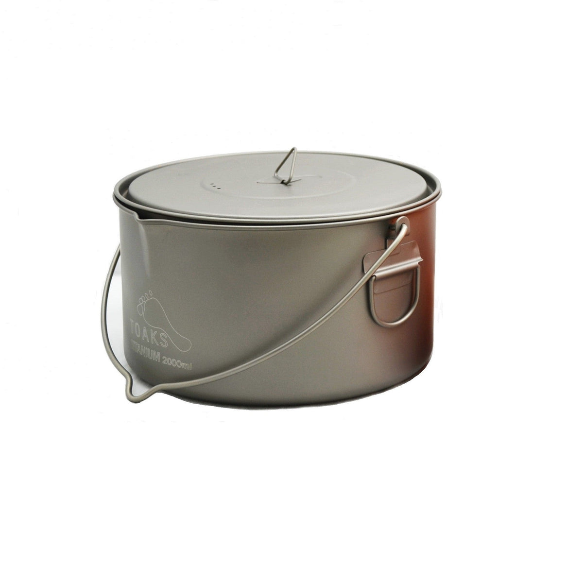 TOAKS Titanium 2000ml Pot with Bail Handle — image 1