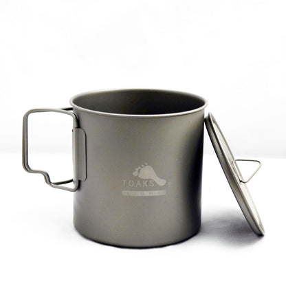 TOAKS Ultralight Titanium 650ml Pot — image 2