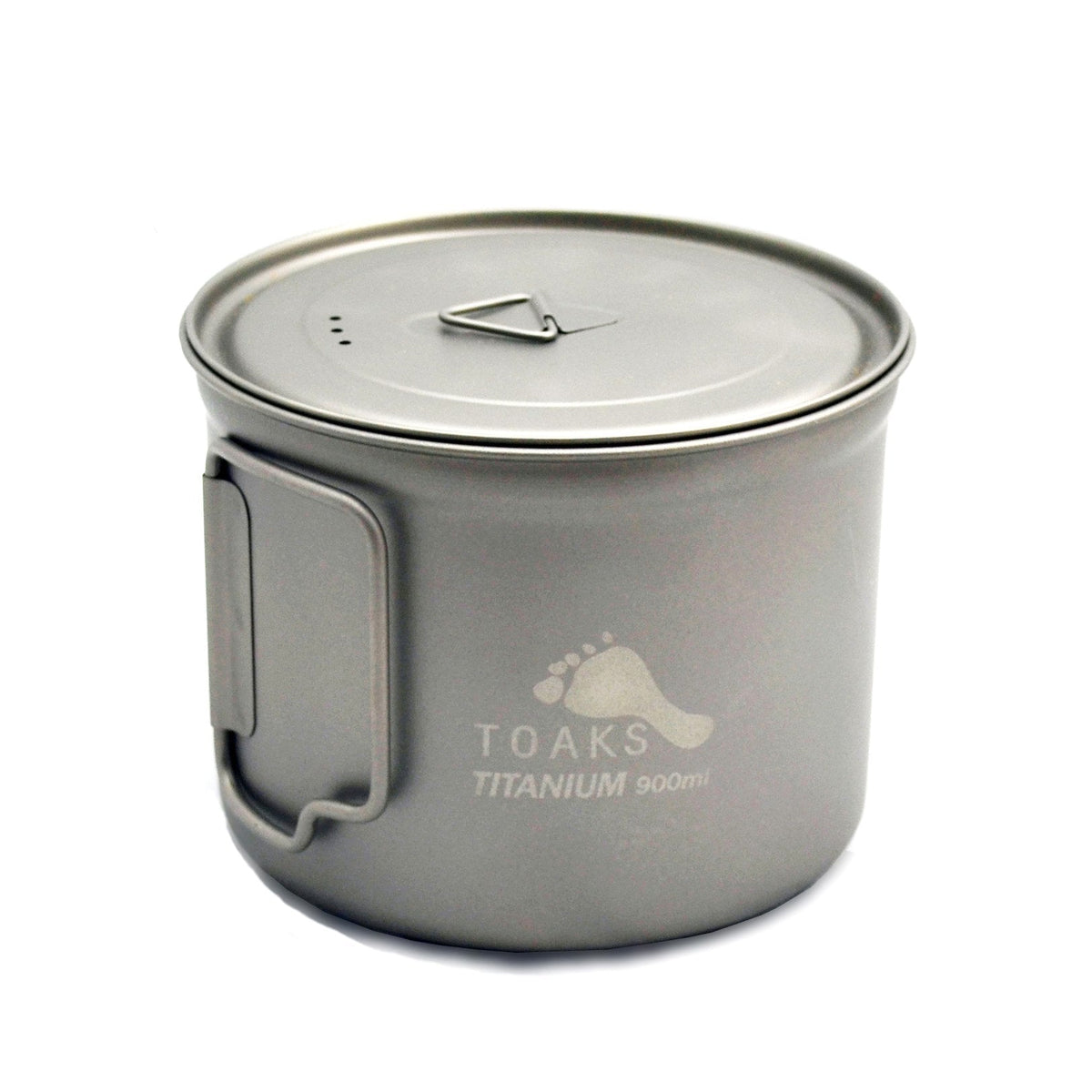 TOAKS Titanium 900ml Backpacking Pot with Short Handles — image 1
