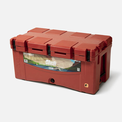 Prospector 103 Quart Cooler Sedona Red Multi-day Prospector103SR_Perspective_Closed