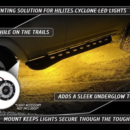 KC HiLites Cyclone Light Mount