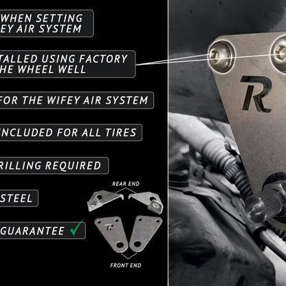 Rago Fabrication 5th Gen 4Runner and GX 470 Air Mounts Set of 4 — image 2