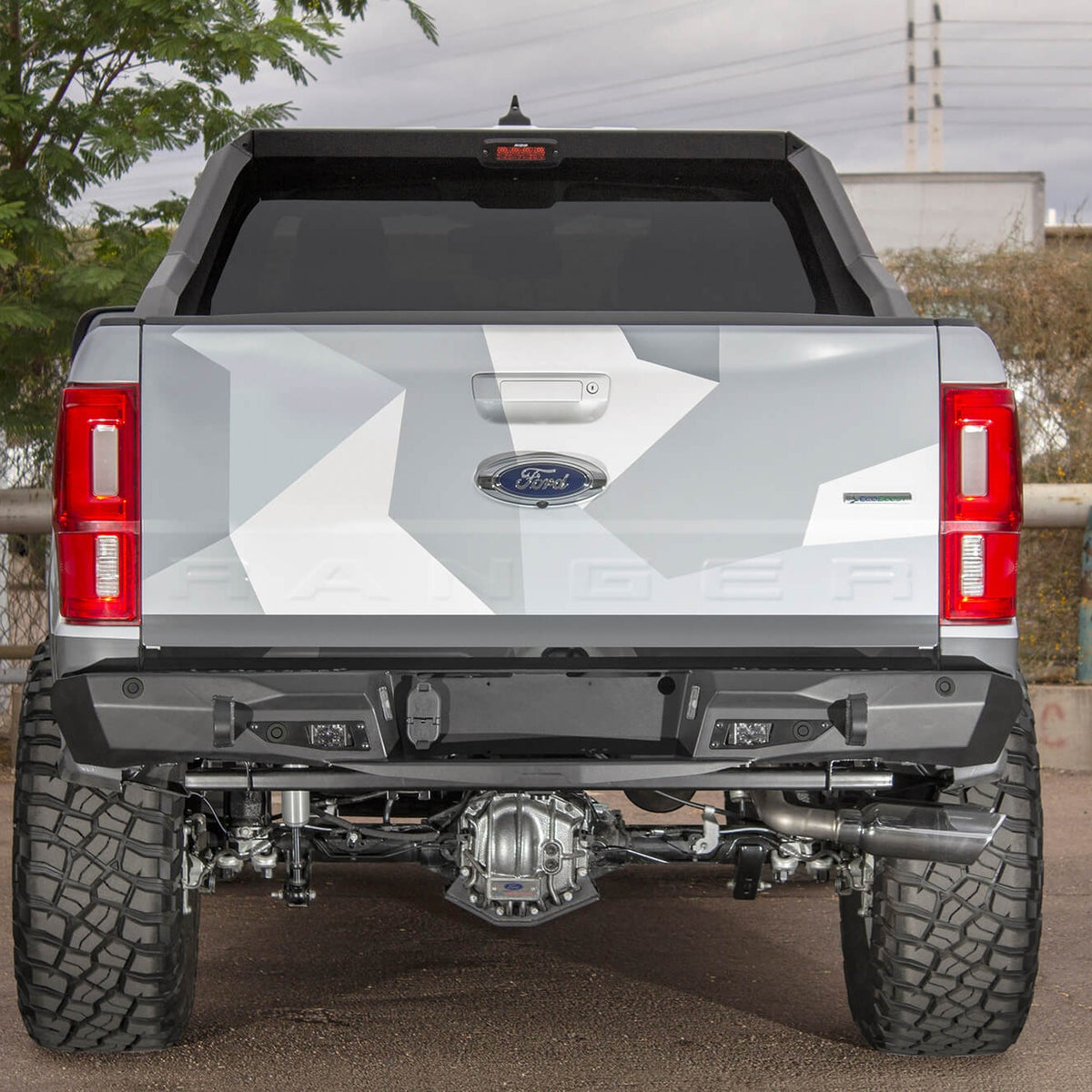 Addictive Desert Designs Stealth Fighter Rear Bumper for Ford Ranger — image 3