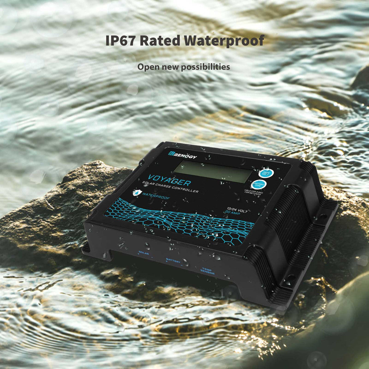 Waterproof display