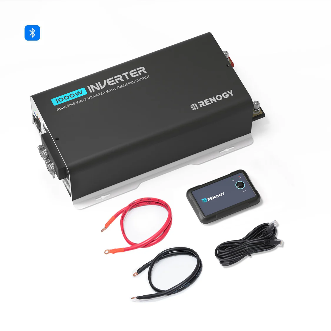Renogy 1000W 12V Pure Sine Wave Inverter with UPS and Bluetooth — image 1