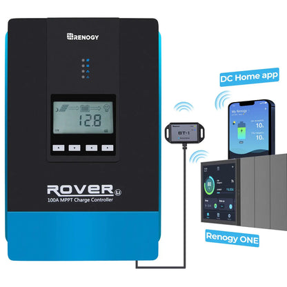 Rover 100 Amp MPPT Solar Charge Controller Renogy