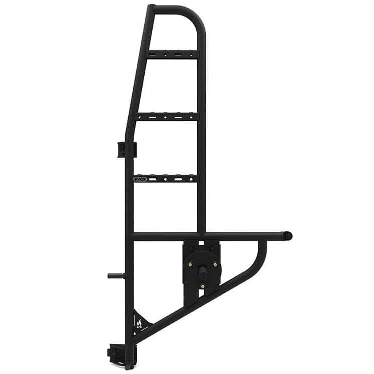 Sprinter Rear Ladder and Tire Carrier for adventure vans
