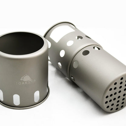 TOAKS STV-12 Titanium Wood Burning Backpacking Stove — image 4