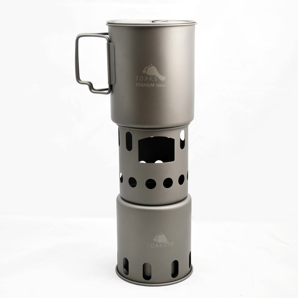 TOAKS STV-12 Titanium Wood Burning Backpacking Stove — image 5