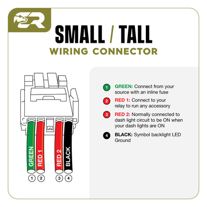 Tall Style Toyota OEM Style "REVERSE LIGHTS" Switch