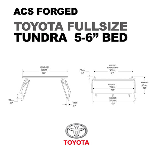 Toyota Tundra 5'6" ft. Bed | Toyota Tundra ACS FORGED 5'6" ft. Bed - Leitner Designs