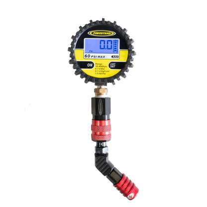 Power Tank 60D TPG RED 60 psi Backlit Digital Modular Tire Pressure Gauge — image 1