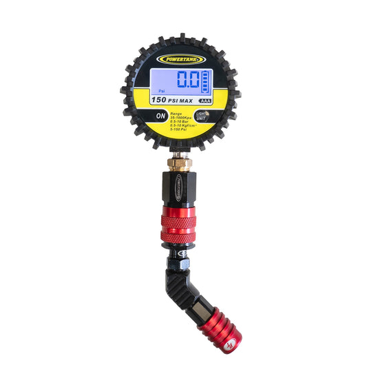Power Tank 150D TPG RED 150 psi Digital Tire Pressure Gauge — image 1