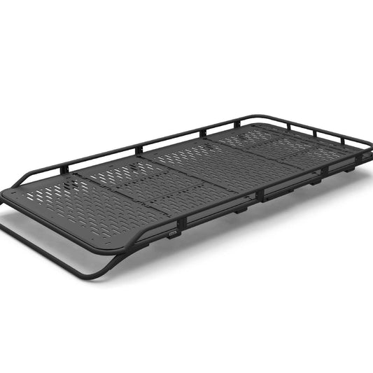 Transit Van Safari Roof Rack for 148 high roof vans, with drop-front option and removable decking panels
