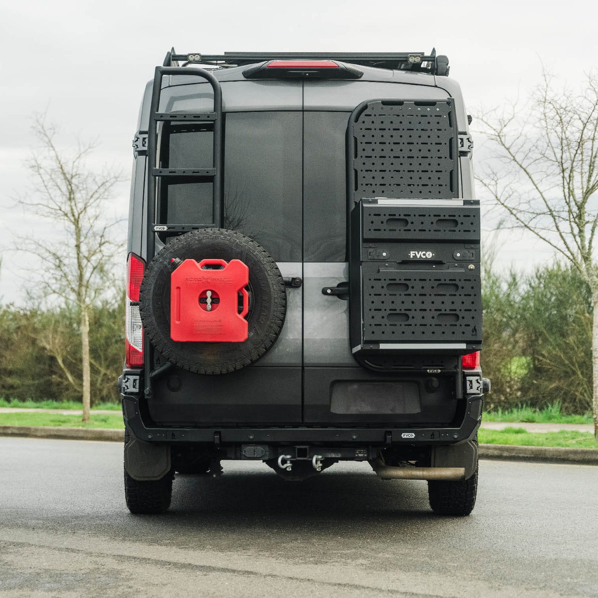 Flatline Van Co Rear Bumper for Ford Transit — image 3