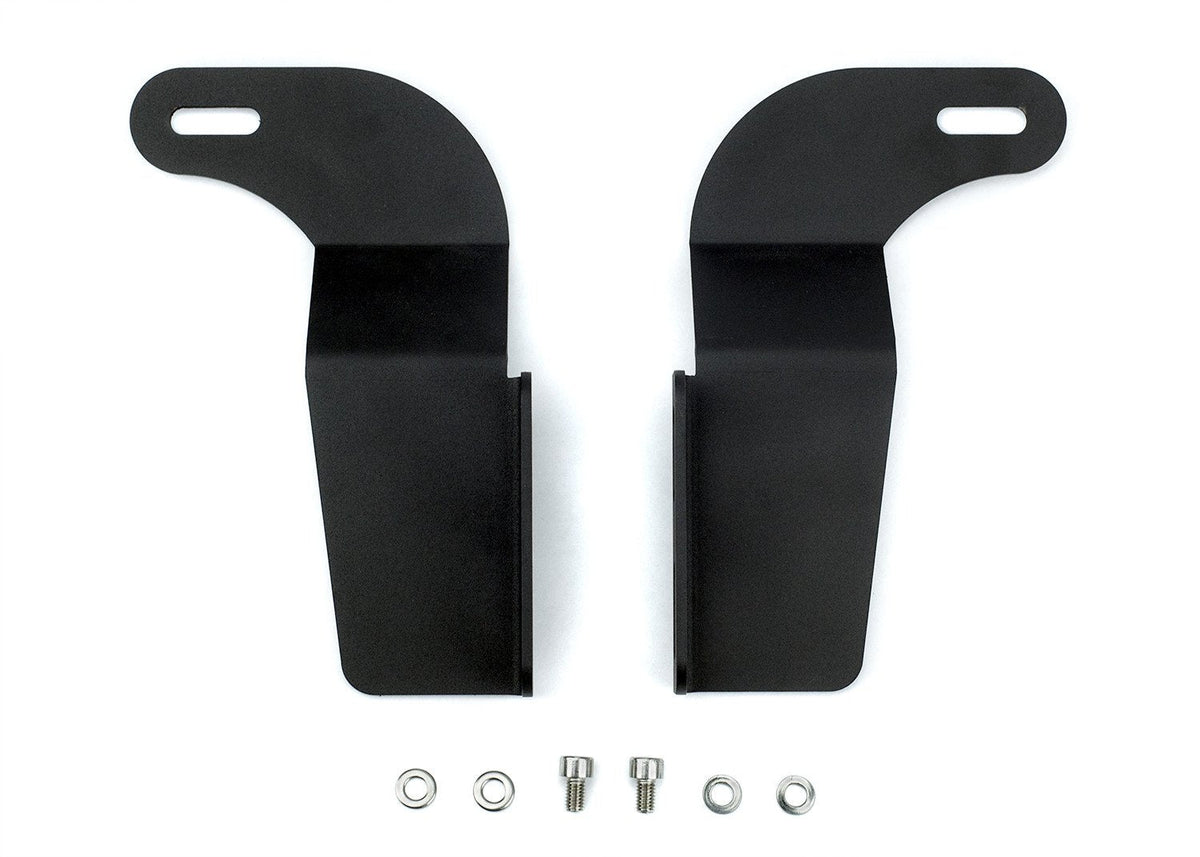 32" Lower Bumper Hidden LED Light Bar Brackets Kit For 2005-2015 Toyota Tacoma