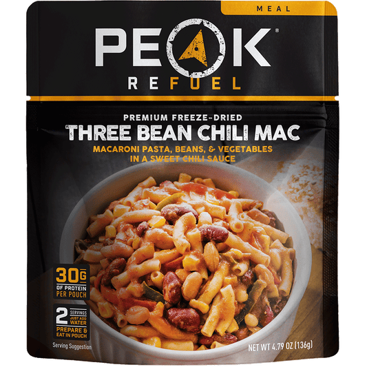 Peak Refuel Three Bean Chili Mac Freeze-Dried Meal — image 1