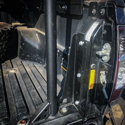 Leitner Designs Tacoma Bed Stiffeners installed on Tacoma bed