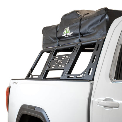 Universal full-sized truck bed rack