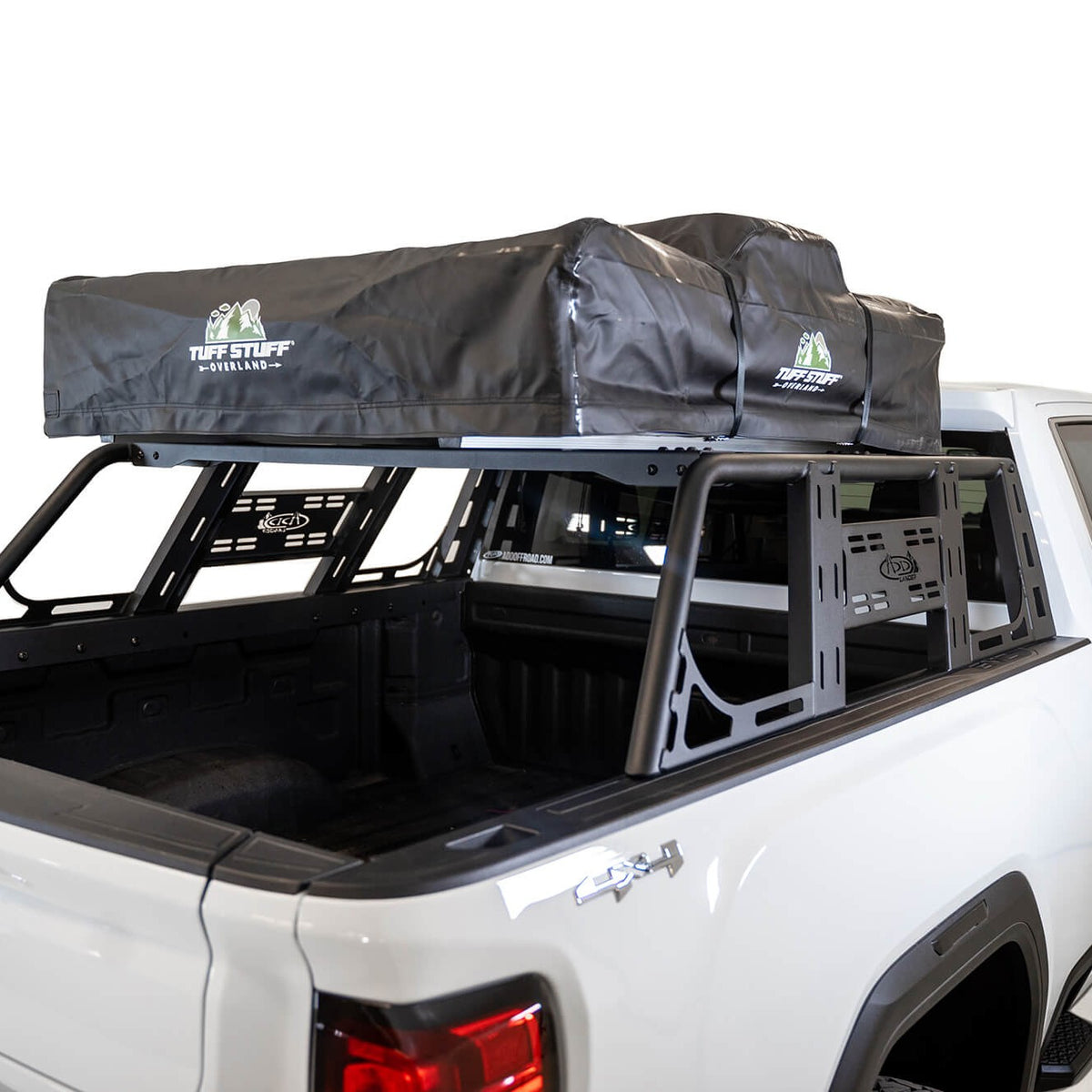 Universal truck bed rack