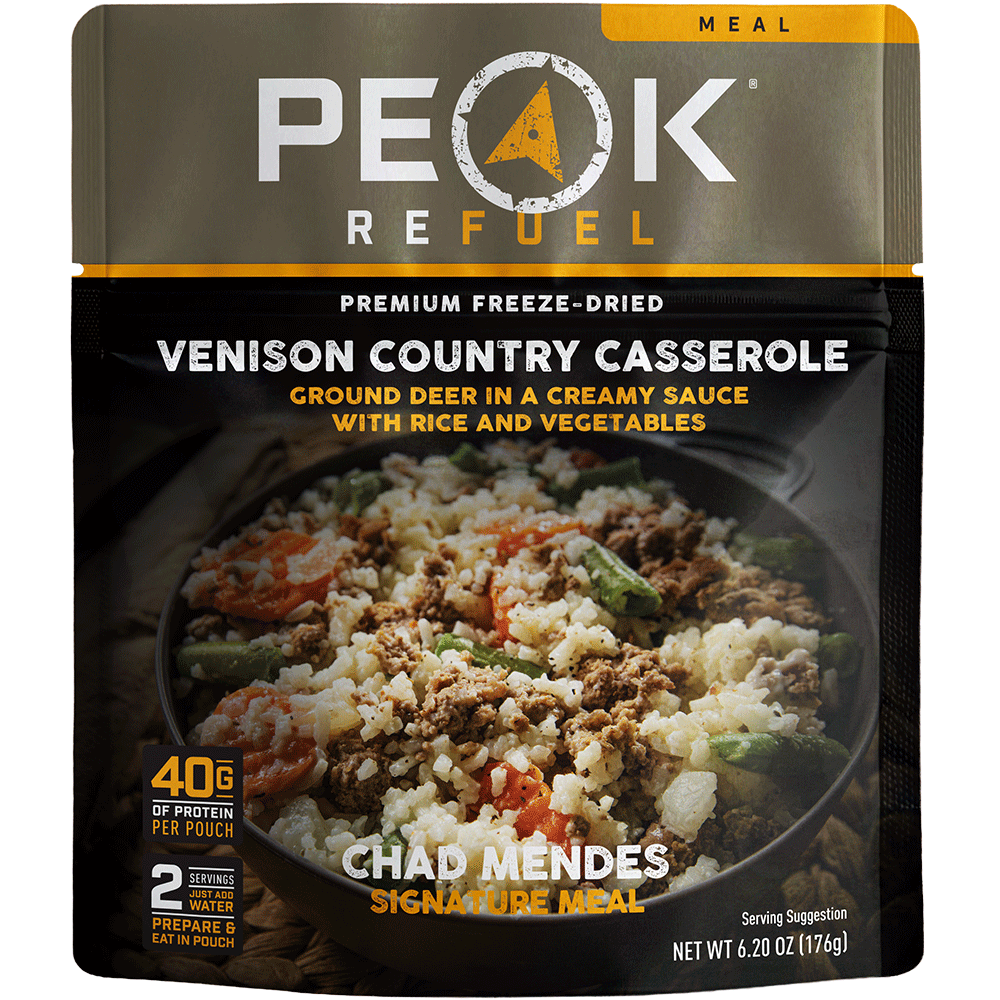 Peak Refuel Venison Country Casserole Freeze-Dried Meal — image 1