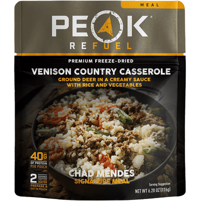Peak Refuel Venison Country Casserole Freeze-Dried Meal — image 1