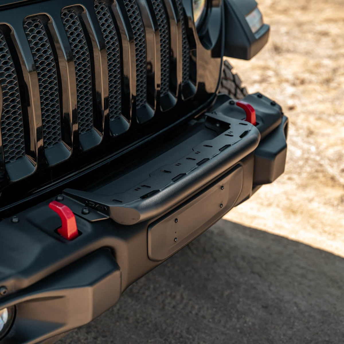 DV8 Offroad Wrangler JL Push Bar for Mopar Rubicon Steel Bumper — image 5