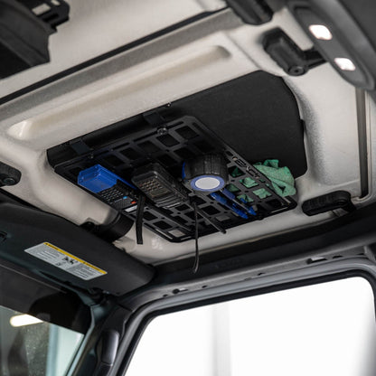 Jeep Wrangler JL Roof Mounts with 15” x 12” Molle Panel