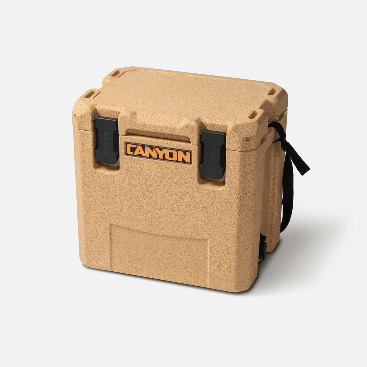 Outfitter 22qt V2 Cooler Sandstone Hard Coolers X22NGS_ClosedPerspective_8ef23a7a-bc14-4a36-b8fe-7e7a37d8e6b2
