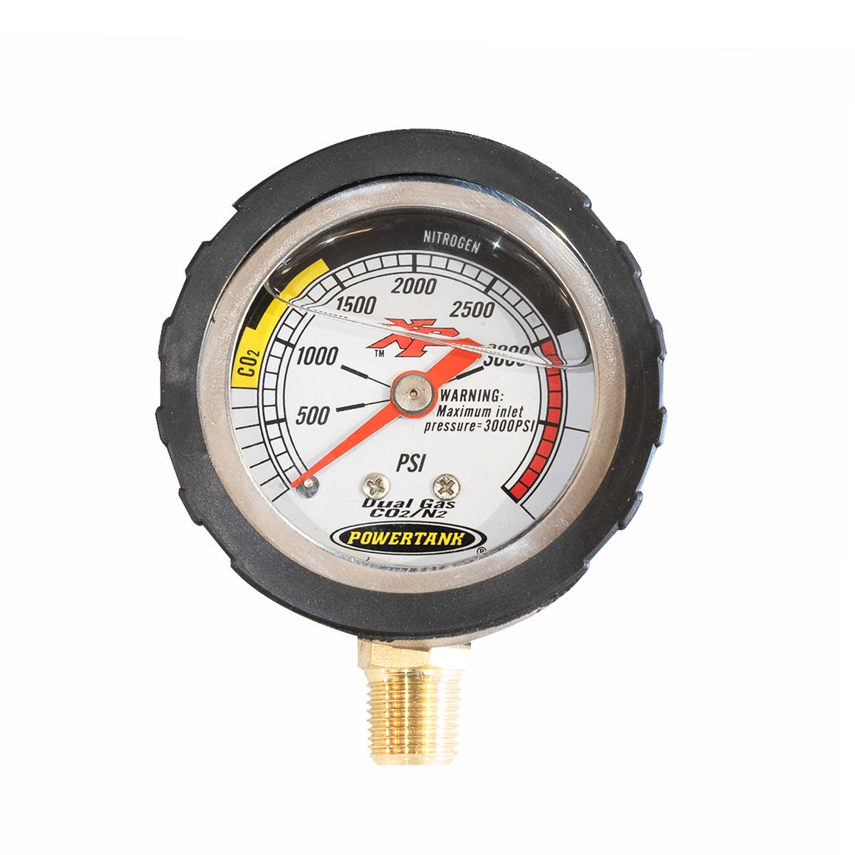 Power Tank 3000 PSI Super Flow Regulator Replacement Gauge — image 1