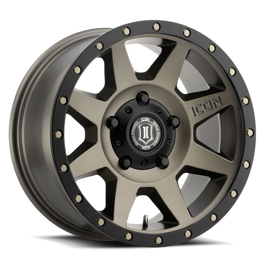 ICON Alloys Rebound 18x9 5x150 +25mm Bronze Wheel — image 1