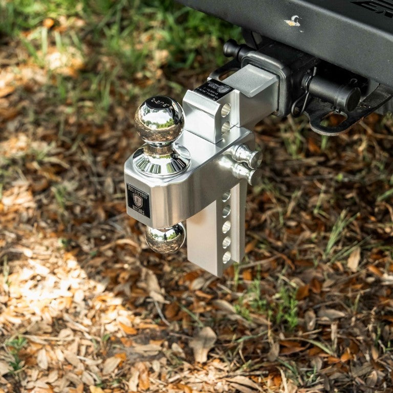BulletProof Hitches 2-Inch Aluminum Medium Duty 6-Inch Drop Rise Tow Hitch — image 3