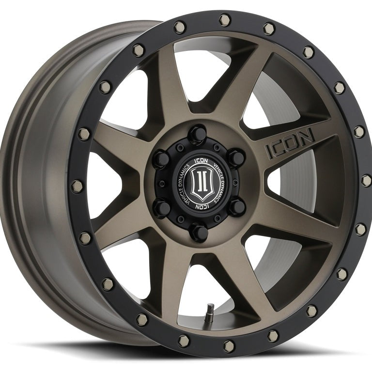 ICON Alloys Rebound 18x9 5x5 -12mm Bronze Wheel — image 1